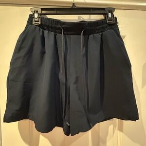 Lululemon Navy Blue Athletic Shorts